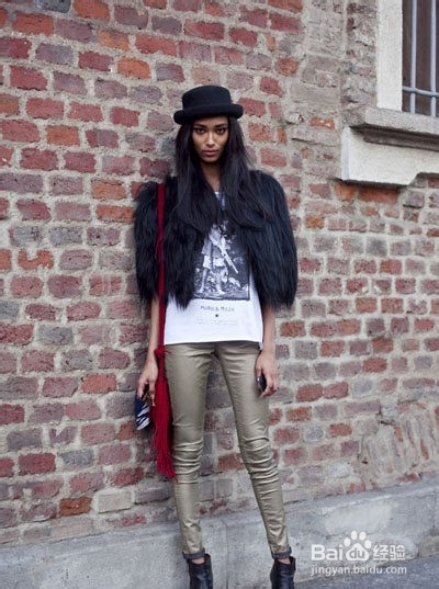 彩色铅笔裤穿搭术 帅气显瘦又时尚