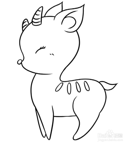 简笔画：蚂蚁和小鹿的绘画技巧