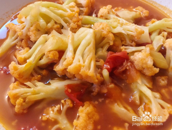 怎么做西红柿炒菜花