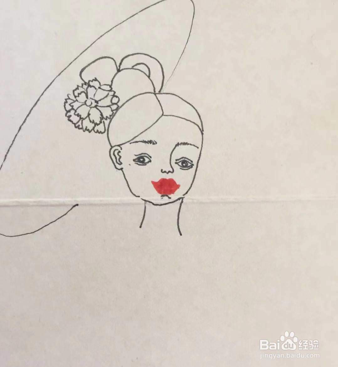 插画教程之话剧演员陈娇