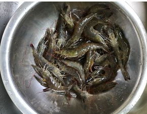 芥末虾球的做法