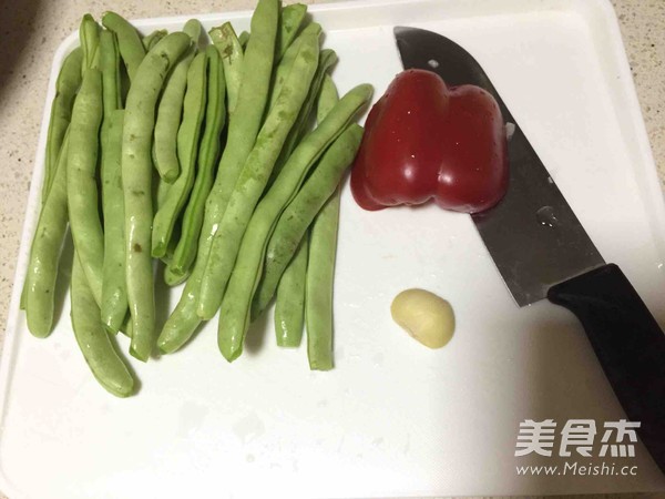 干煸四季豆的做法