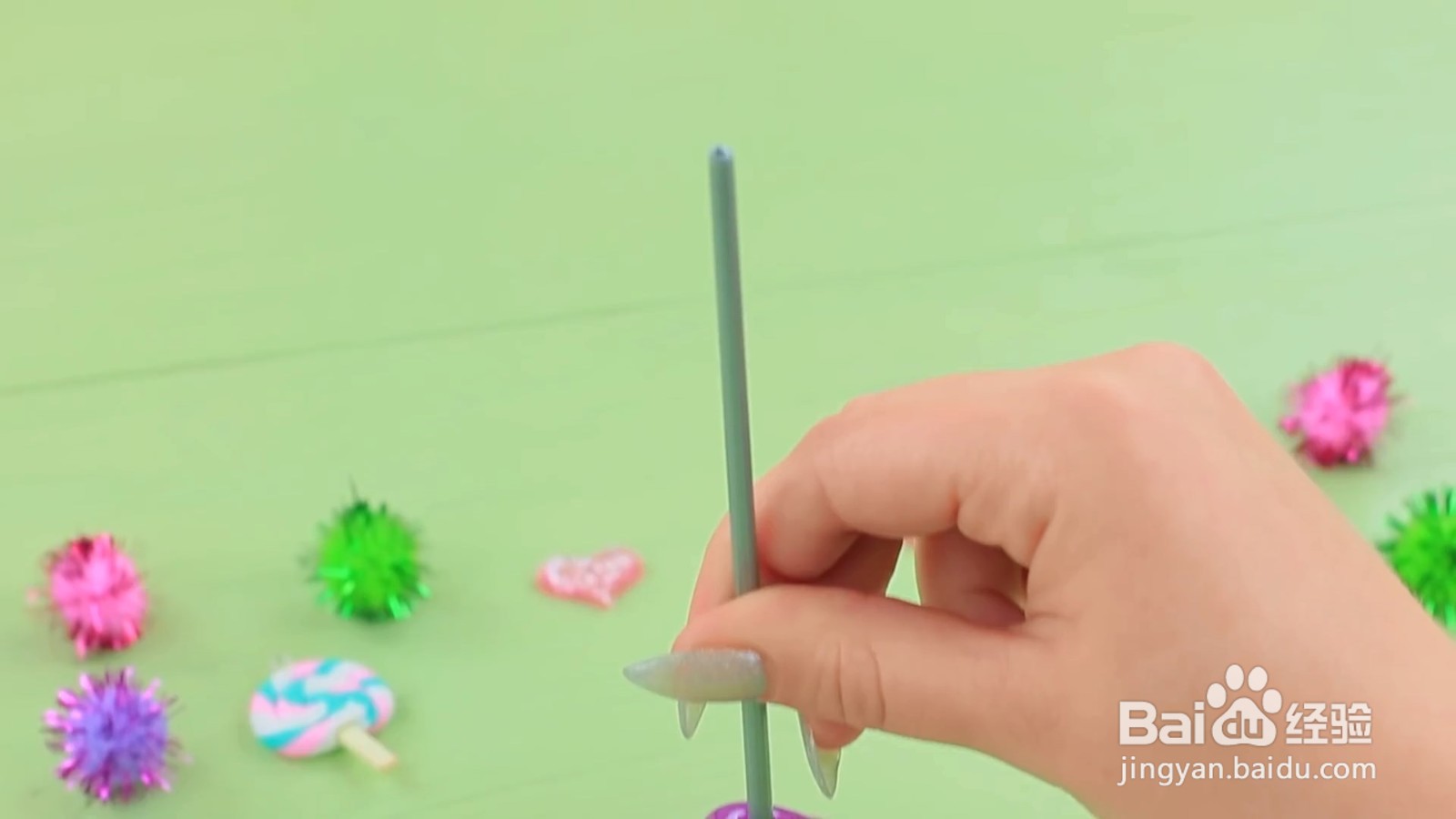 棒棒糖形状润唇膏怎么制作