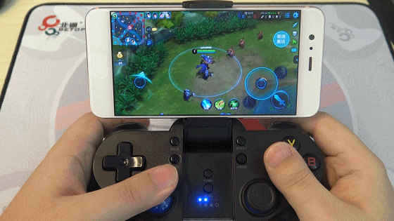 北通手游P1手游手柄《王者荣耀》夏侯惇技能