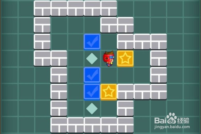 逻辑箱子手游第一关怎么通关