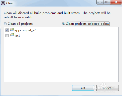 解决新版ADT创建项目时出现appcompat_v7并报错