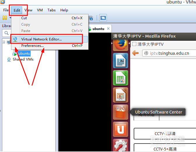 虚拟机处于桥接模式下如何上网