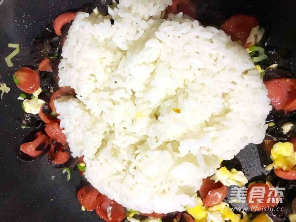 粒粒分明蛋炒饭