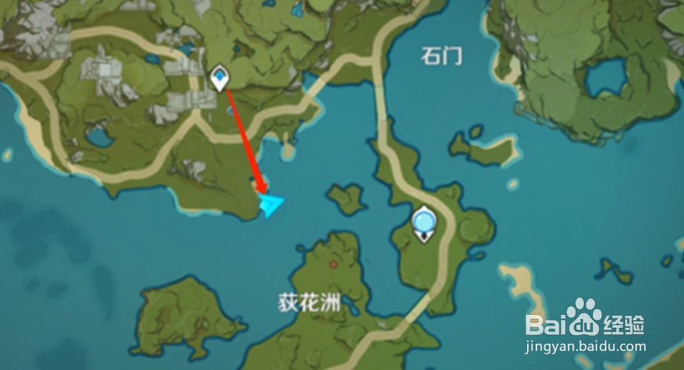 原神2.1璃月钓鱼点位置在哪