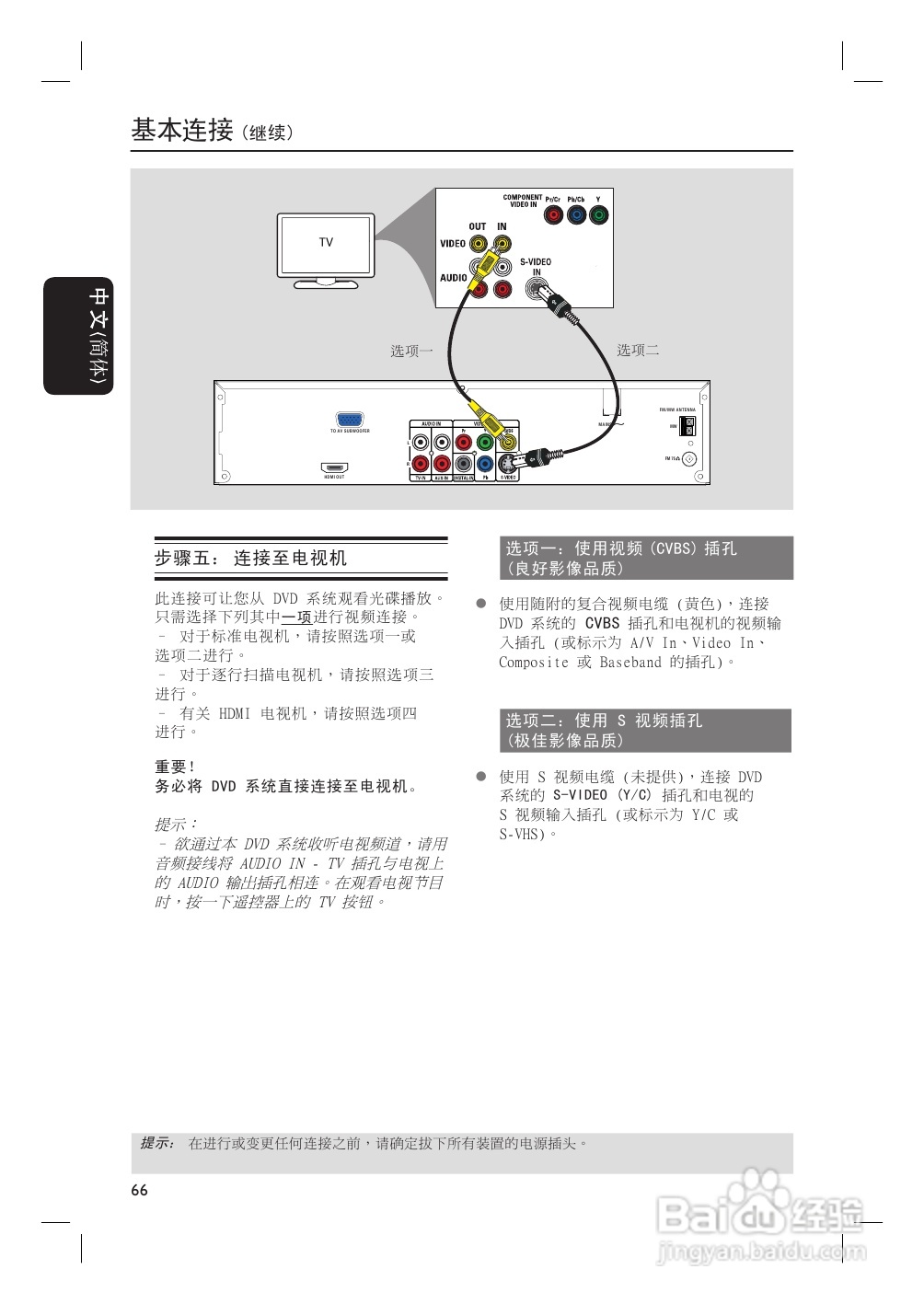 飞利浦HTS4750/93家庭影院使用说明书:[1]
