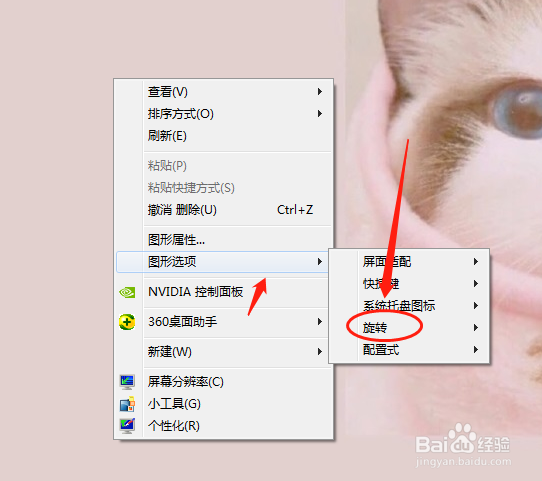 电脑屏幕忽然倒过来了怎么办