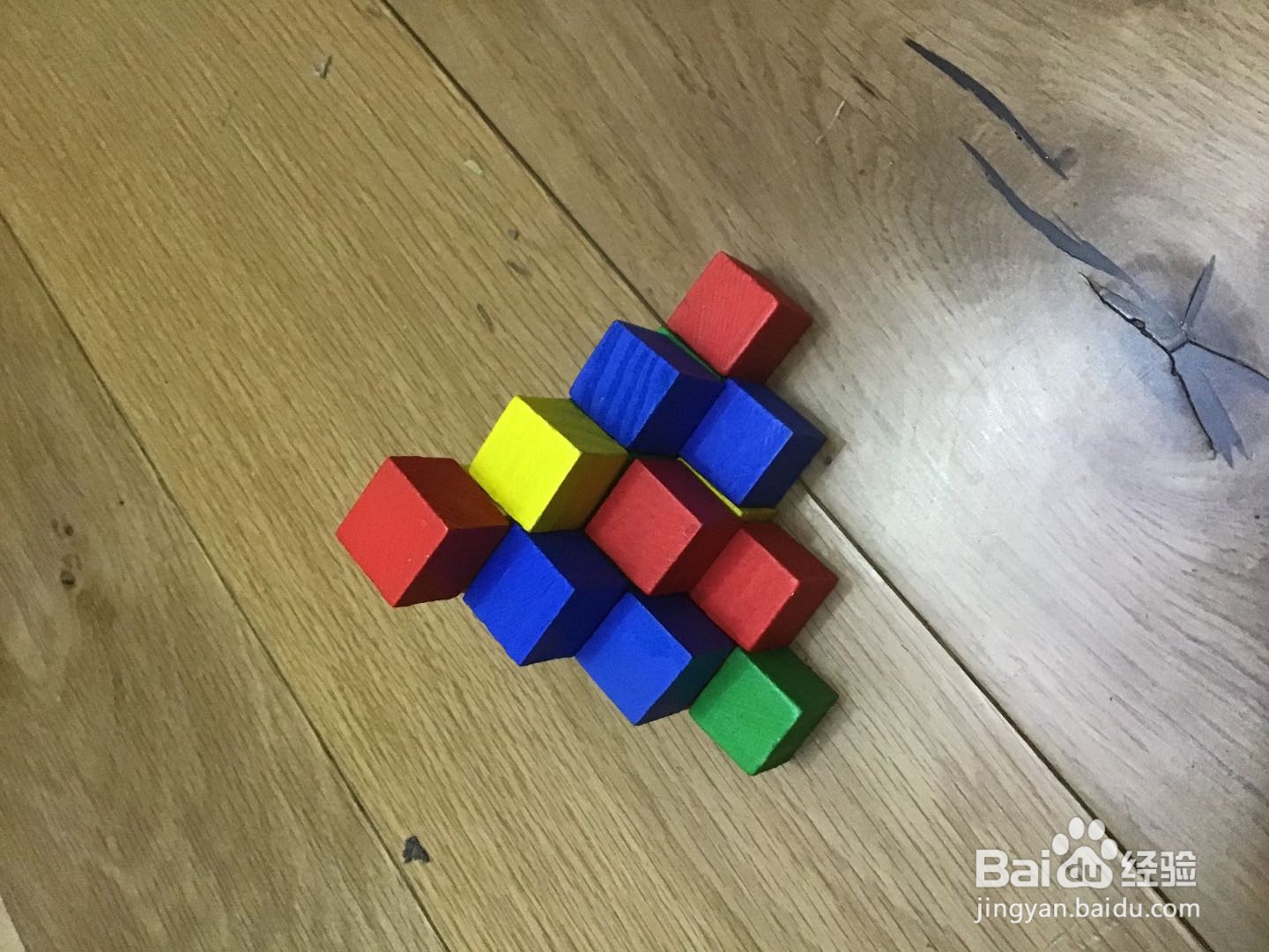 秒数正方体——阶梯大法