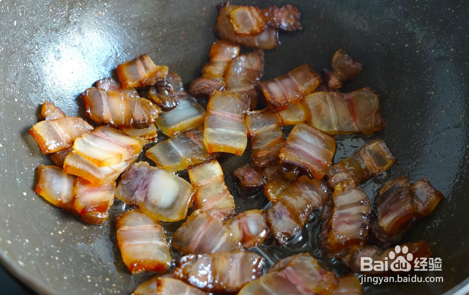 腊肉炒大蒜的做法