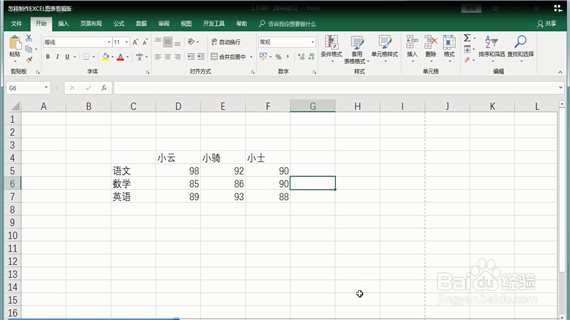 Excel巧操作——怎样制作excel图表