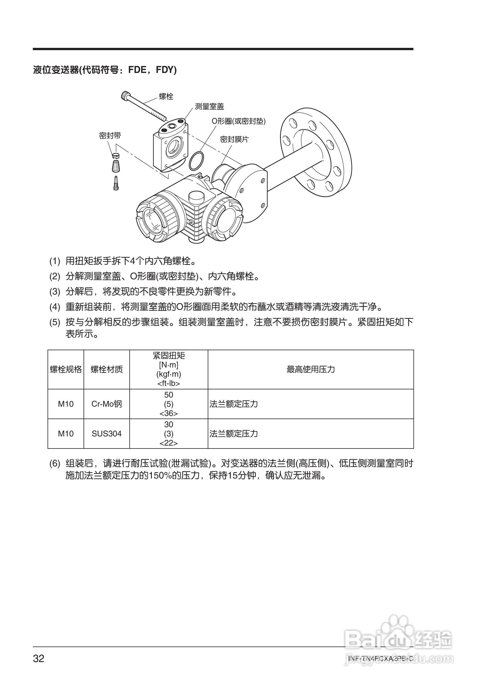 富士FCX-AⅡ系列PROFIBUS-PA 型变送器使用说明书:[4]