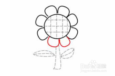 简笔画如何画向日葵