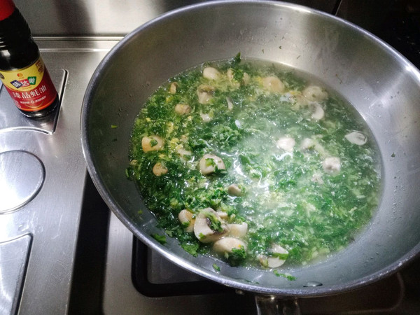 雪里蕻蘑菇鸡蛋汤