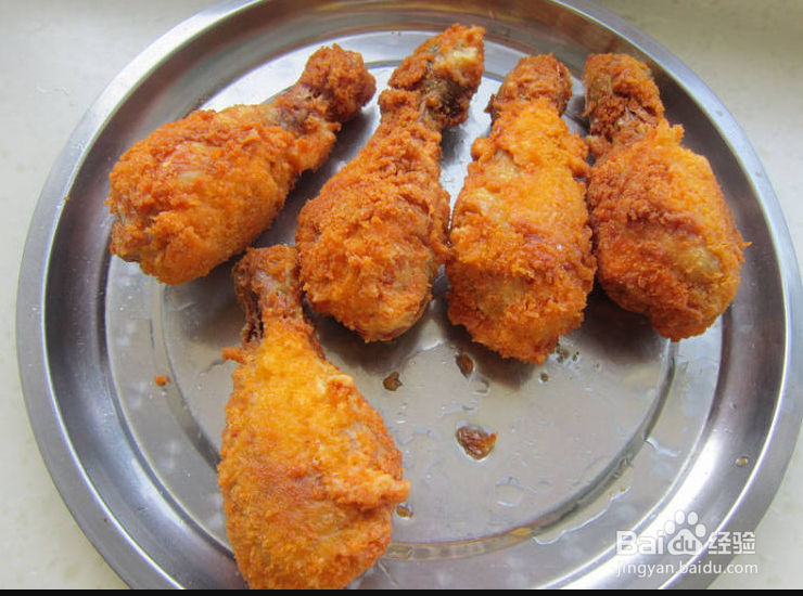 脆皮鸡腿的做法
