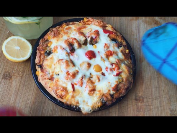 麻辣小龙虾披萨