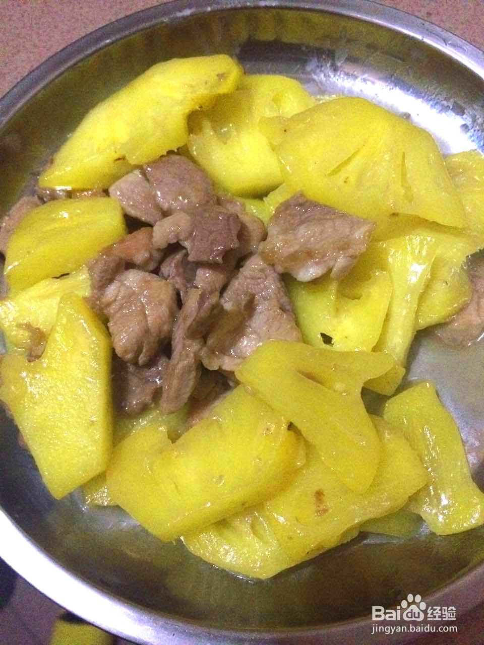 菠萝肉片饭做法