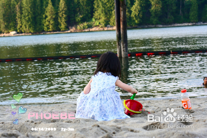 小美女的海边拾趣(组图)