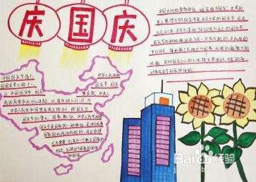 辉煌70年手抄报内容