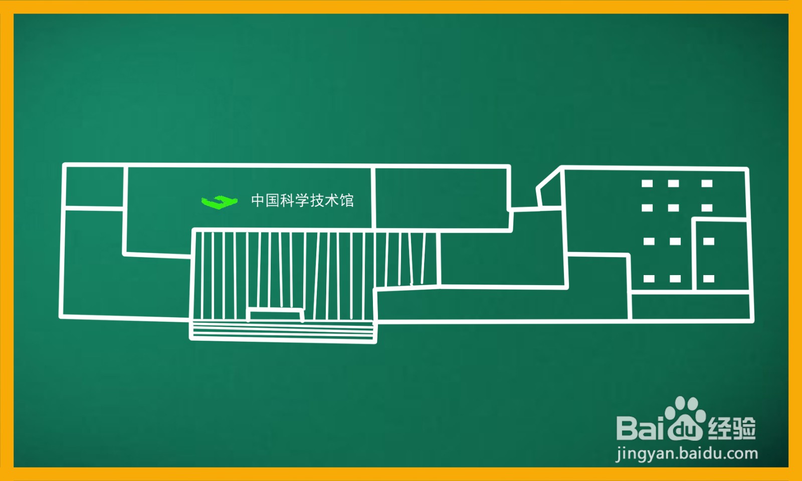 科学博物馆简笔画外观图片