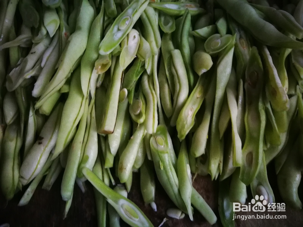 冬芸豆清炒家庭版