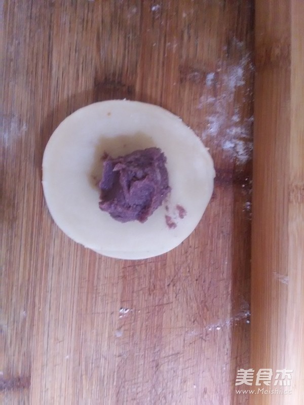 红豆沙酥饼的做法