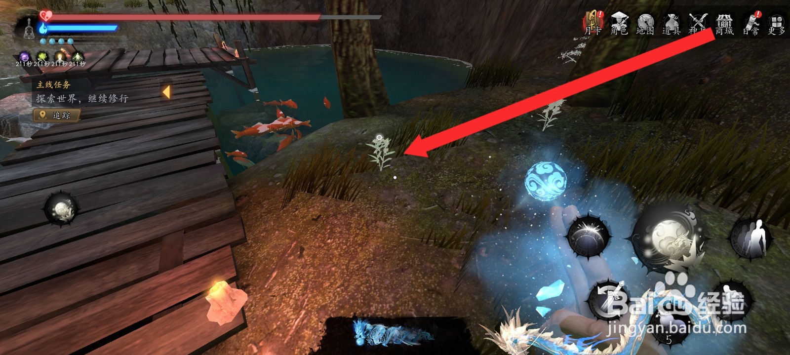 捕盗行纪如何获取到2株石斛药材