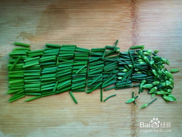 教你做韭菜苔炒鱿鱼