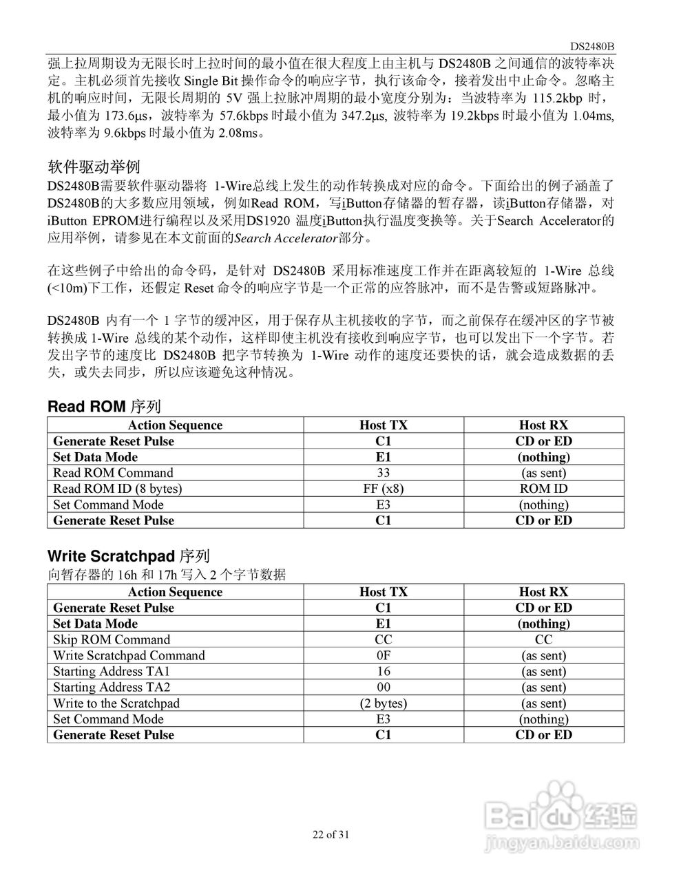 DALLAS MAXIM DS2480B带负载传感器的串行1-Wire驱动器:[3]