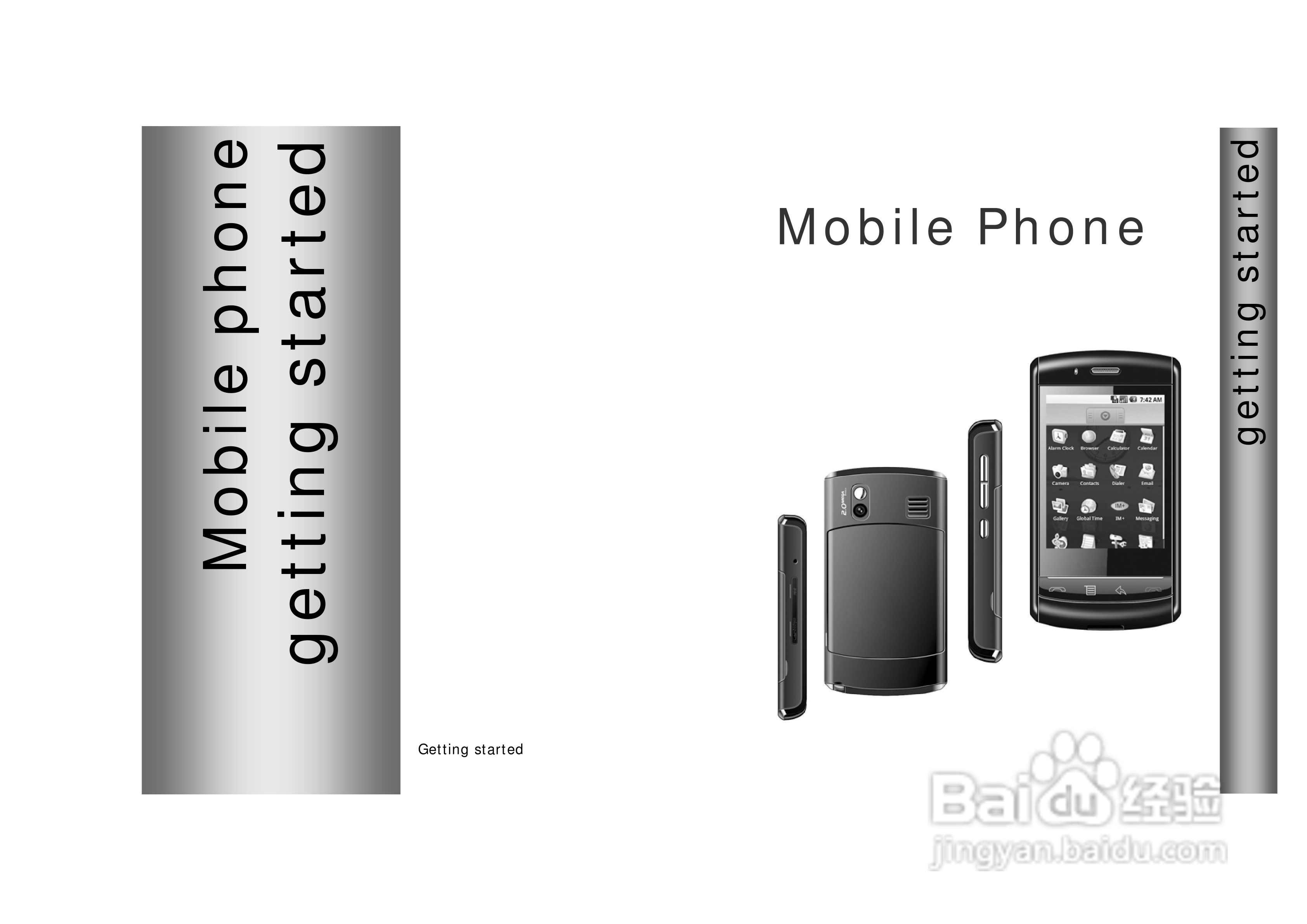SciPhone SciPhone N20(getting_started)手机说明书:[1]-百度经验