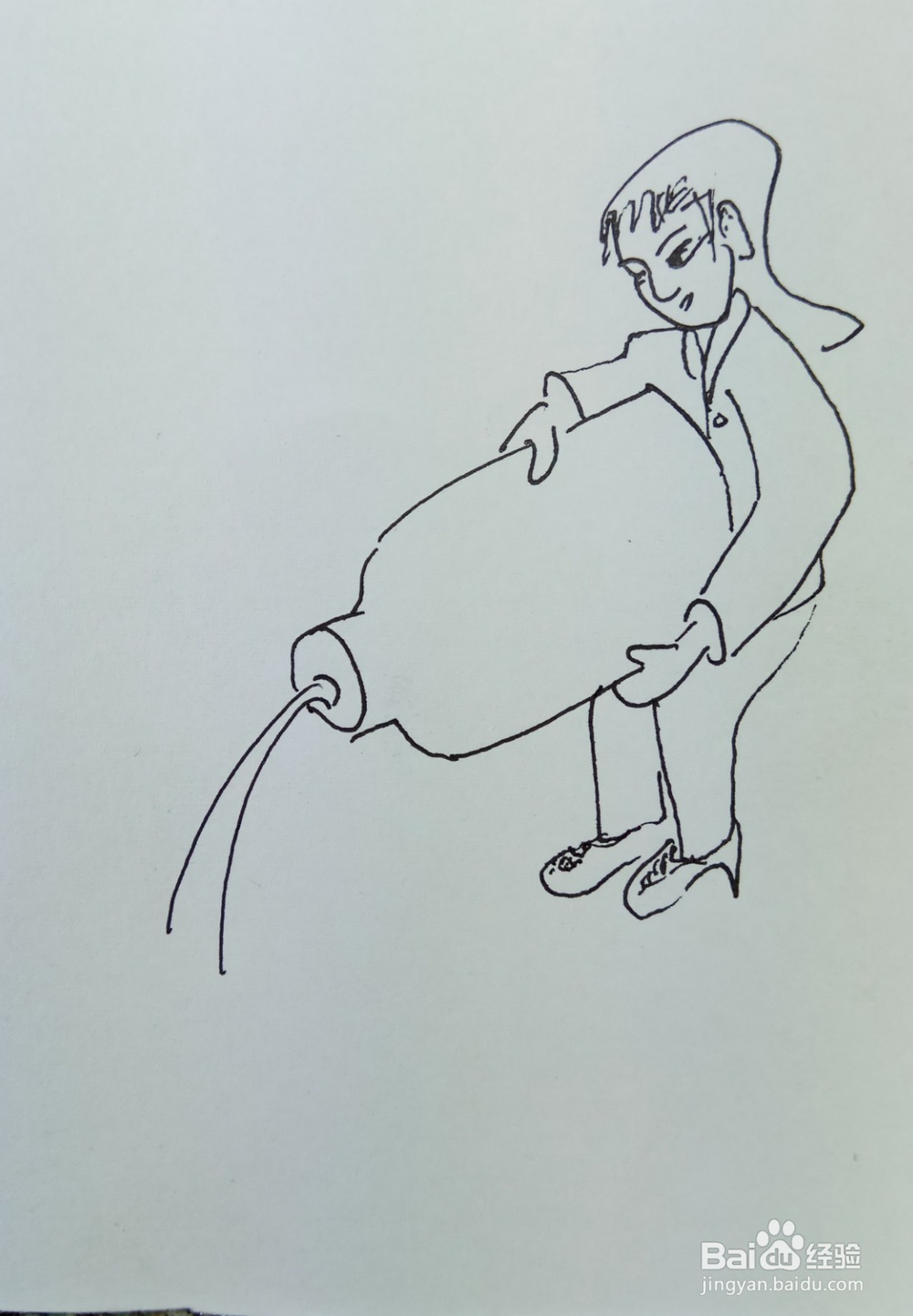 怎样画儿童简笔画植树节植树？