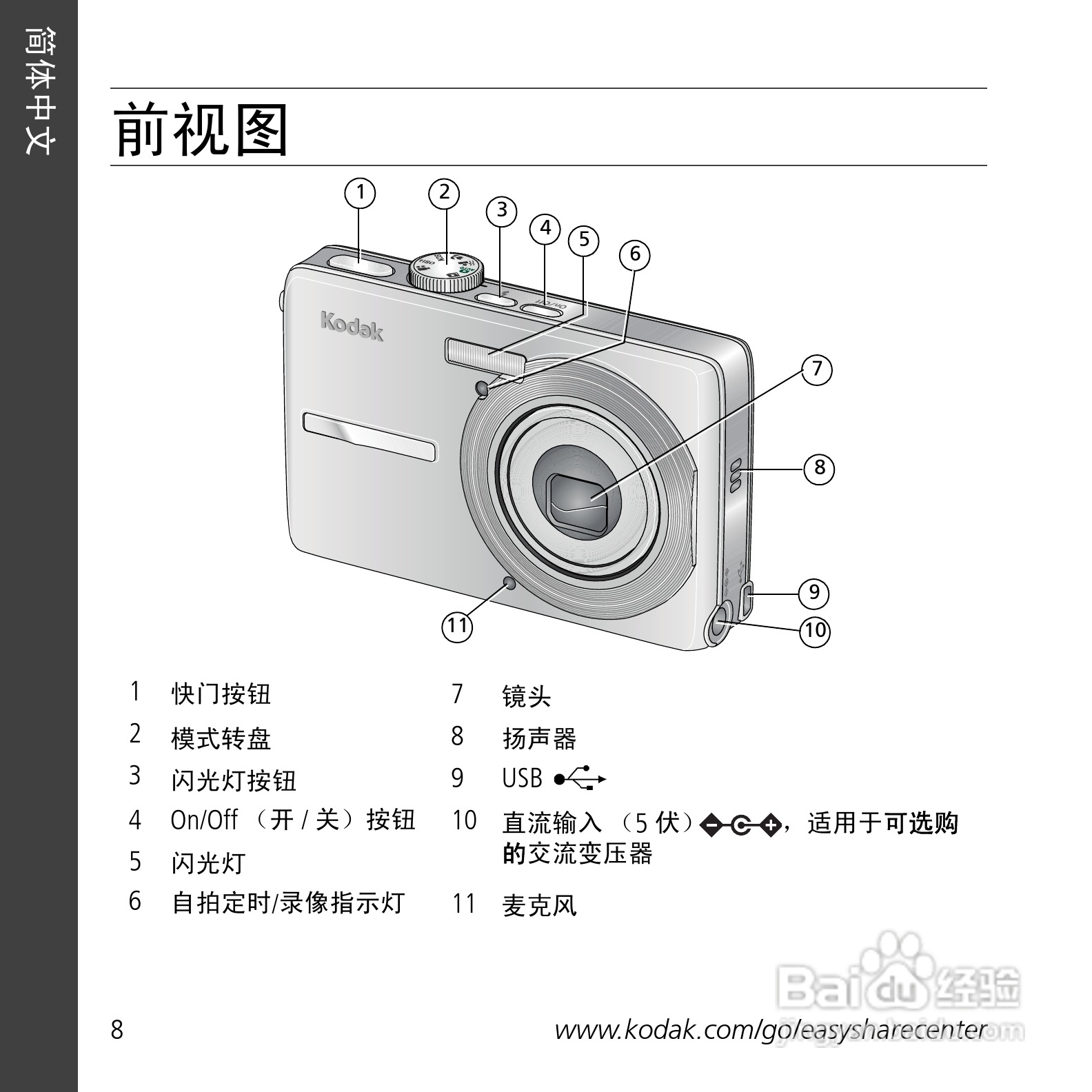 柯达M863数码相机使用说明书:[1]