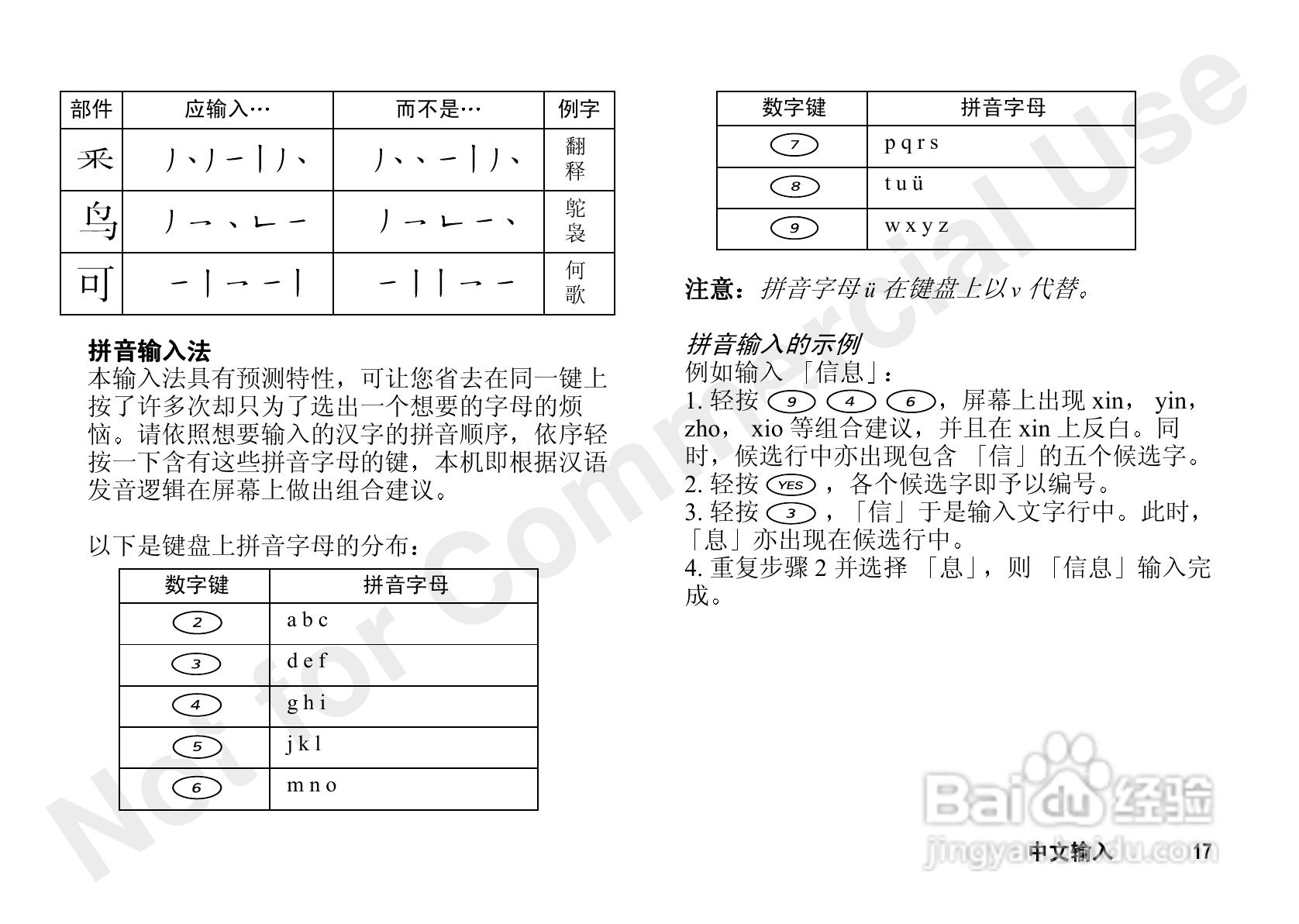 爱立信A3618sc手机使用说明书:[2]