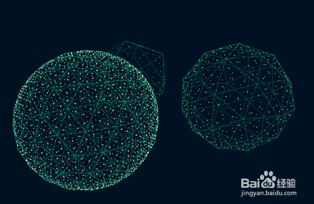 html5+canvas几何模型3D运动动画