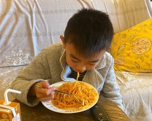 简单的3步做好意大利肉酱面孩子超级爱吃