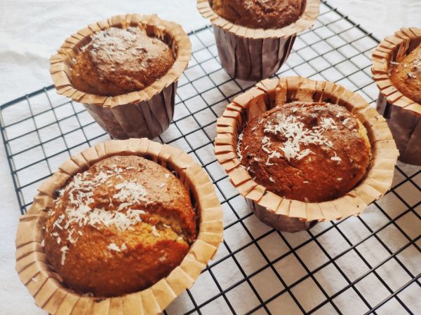 爆浆生酮蓝莓马芬蛋糕