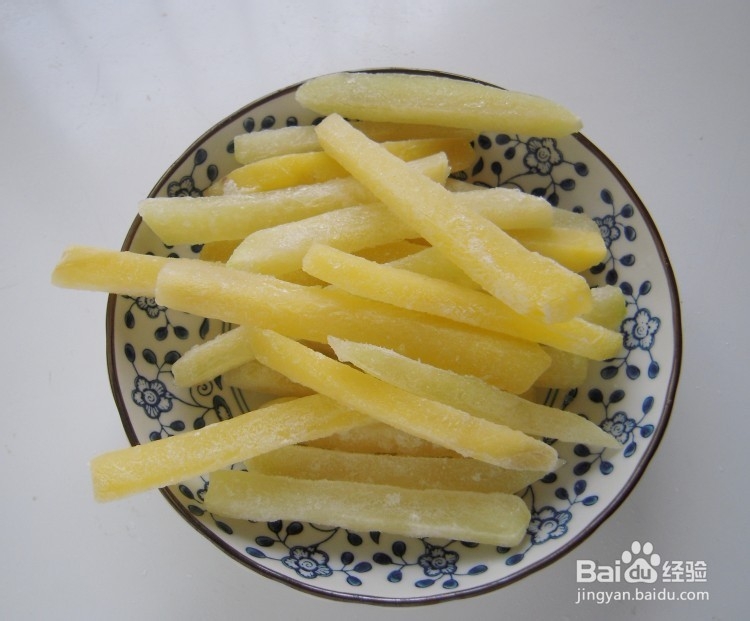 孩子的健康零食自制炸薯条