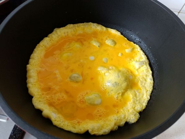 腊肉时蔬炒米饭