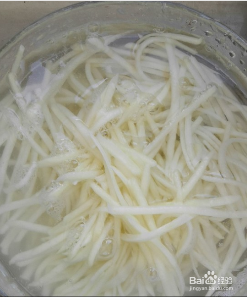 酸辣土豆丝的做法