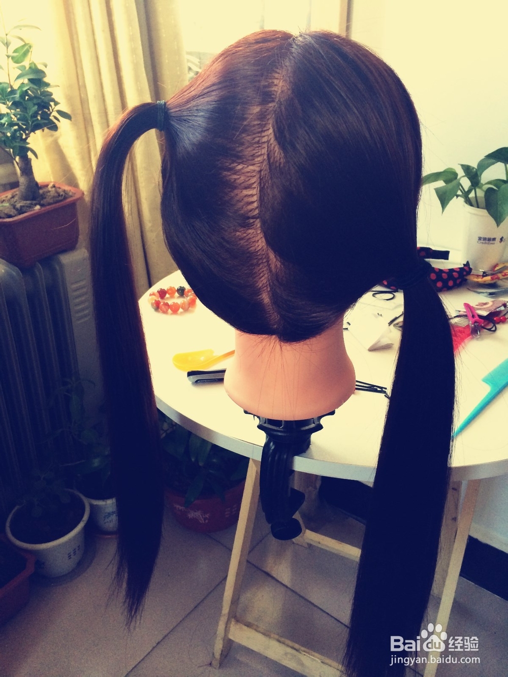 邻家女孩可爱发型，简单一学就会~