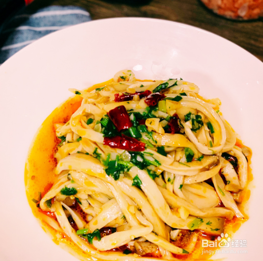 凉拌杏鲍菇的做法