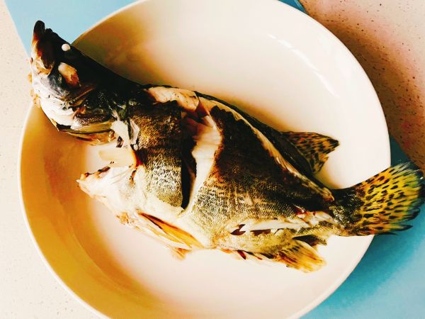 夏日鲜汁大蒜粉桂鱼