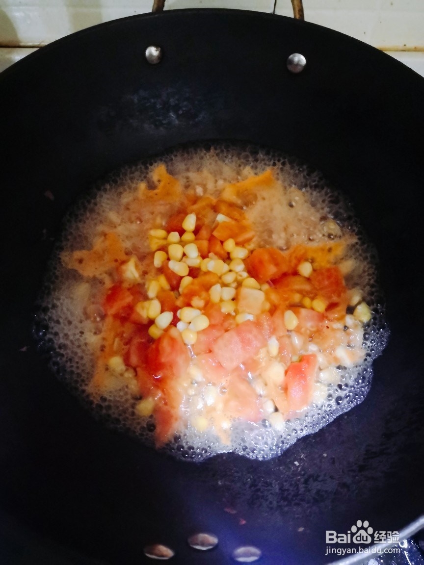 番茄玉米鸡胸肉的做法