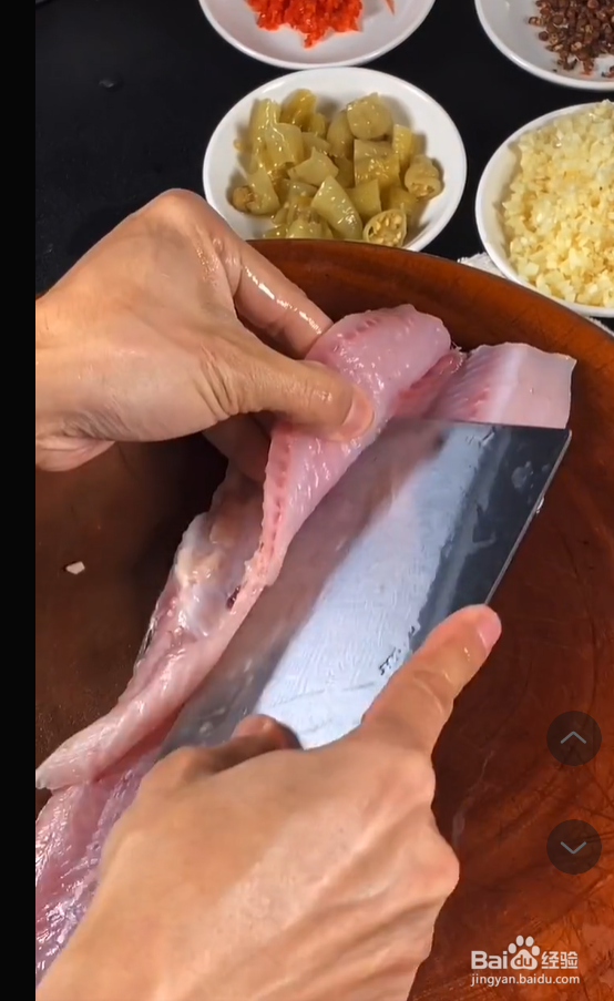 酸菜鱼的简单做法