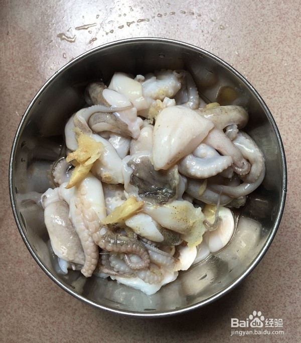 小炒八爪鱼的做法