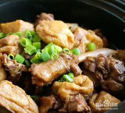 冻豆腐炖老鸭
