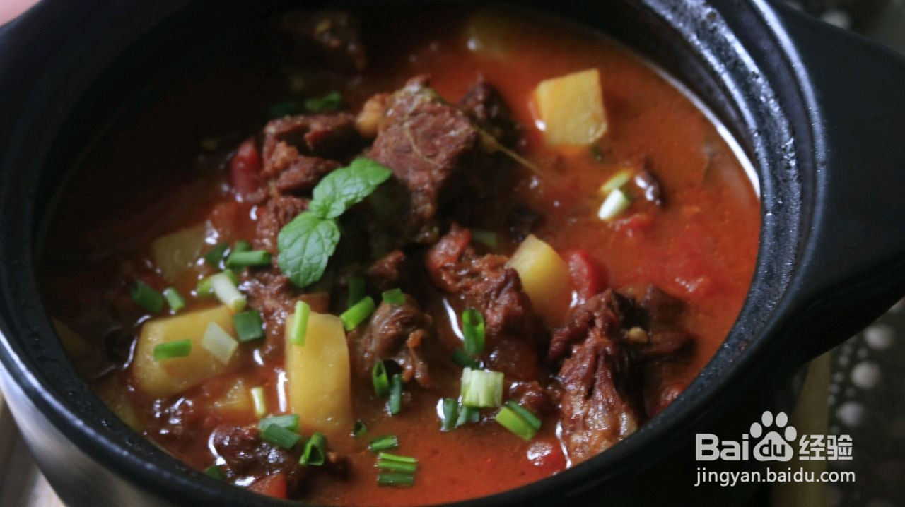 鲜嫩番茄炖牛腩的做法
